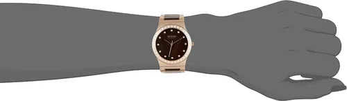 Vista 3 de Bering Time 32435765Womens Ceramic Collection Reloj con Banda de acero inoxidable y resistente a los Arañazos vidrio de zafiro. Diseñado
