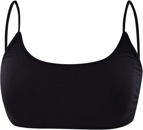 Vista 6 de Bralettes Sujetador deportivo para mujer, vendaje acanalado con relleno push-up para yoga, fitness, entrenamiento, cruzado, recortado