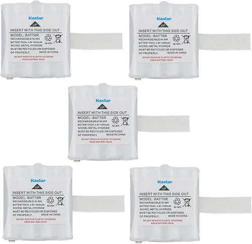 Vista 4 de Kastar Paquete de 6 baterías BATT6RW compatibles con ULBATT6R COM-6R COM6R FRS-006-NH FRS006NH 6R-US 6RUS ARAD0142 RBZ303MI serie bidireccional
