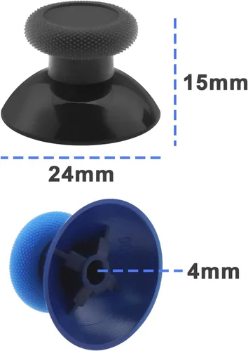 Vista 3 de eMagTech 5 pares de palancas compatibles con Xbox One compatibles con Xbox Series XS, botones analógicos, reemplazo de joystick