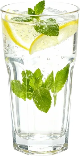 Vista 6 de Otto Vaso para bebidas de 10 oz - 3 "x 3" x 5 3/4 "- Caja de 6 unidades - Restaurantware