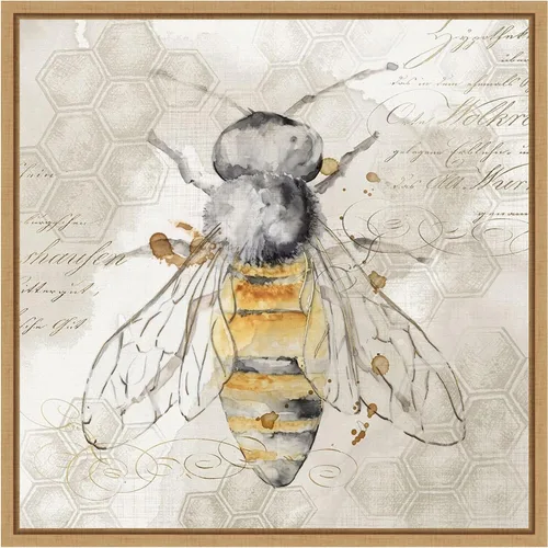 Vista 19 de Amanti Art Lienzo enmarcado para pared, 16 x 16 pulgadas, abeja reina II por Eva Watts, lienzo enmarcado para pared, obras de arte de animales