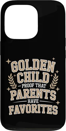Vista 10 de Golden Child Mom's Favorite Gifted Kids Sibling Rivalry Art Case for iPhone 17