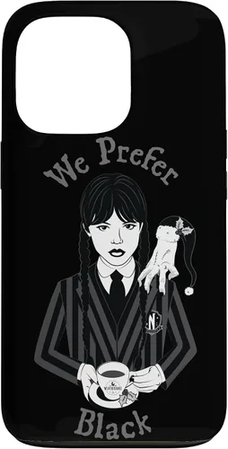 Vista 10 de iPhone 16 Wednesday We Prefer Black - Funda navideña