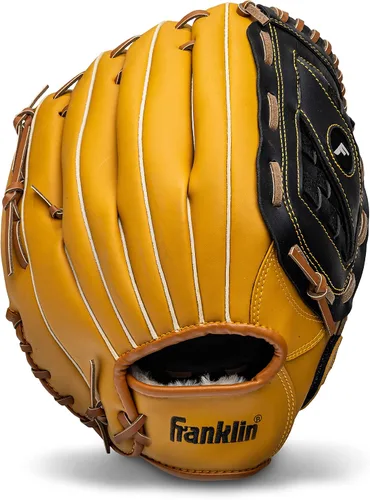 Vista 11 de Franklin Sports Field Master Baseball + Softball Glove - Field Master Adult + Youth Baseball + Softball Mitt - Men's + Women's Gloves - Right Hand