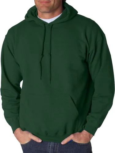 Vista 12 de Gildan - Sudadera con capucha para hombre, mezcla pesada, cordón de ajuste, Rosa de seguridad