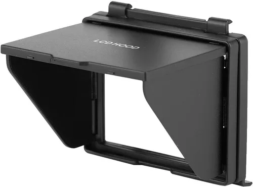 Vista 6 de Pantalla de monitor LCD Parasol con cubierta protectora de pantalla plegable para cámara DSLR