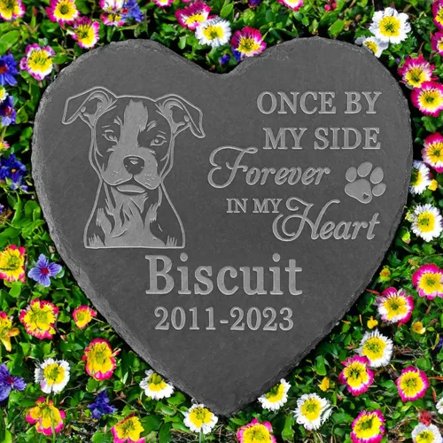 Vista 20 de Regalos conmemorativos de American Staffordshire Terrier, piedra de terrier estadounidense de Staffordshire, regalos de pérdida de American