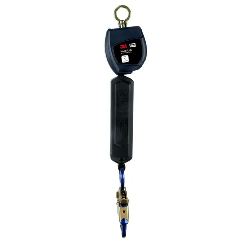 Vista 2 de 3M™ DBI-SALA® Nano-Lok™ Personal Auto Retractor Lifeline, gancho de presión de aluminio Web, 3100517, 6 pies, Clase 1, ANSI