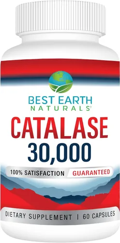 Vista 12 de Best Earth Naturals Suplemento Catalase 10,000 con Saw Palmetto, Biotina, Fo-Ti, PABA - Suplementos capilares para cabello fuerte - 60 cápsulas