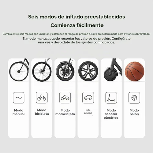 Vista 4 de Xiaomi Compresor de aire eléctrico portátil Mi 2