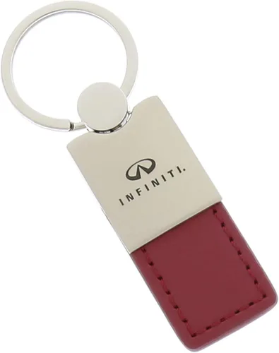 Vista 5 de Au-TOMOTIVE GOLD Llavero de cuero rectangular Duo para Infiniti