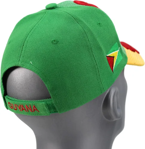 Vista 5 de Gorra de béisbol ajustable bordada "Nations of South America Hat Collection