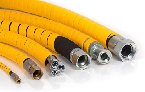 Vista 2 de Caplugs Serie SPSS – Safeplast Safeplast Safe-Spirals, manguera de envoltura en espiral y protector de cable, HD-PE amarillo, 1/2 pulgada