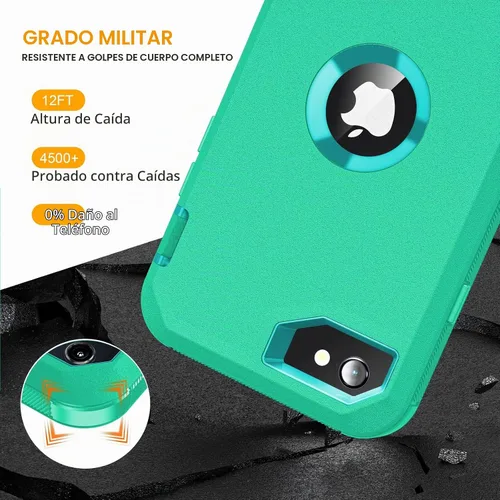 Vista 3 de jaroco Fundas para Dedos para Funda de iPhone SE, Nanofibras Superconductoras de 0.15mm, Sensación Suave, Antisudor con Funda de Teléfono
