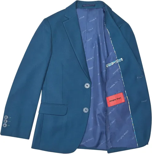 Vista 5 de Almighty Magic Trajes formales para niño, 5 piezas, conjunto de traje de vestir con anillo