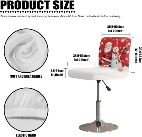 Vista 26 de American Eagle - Juego de 2 fundas para taburetes de bar para sillas de comedor, impermeables, antideslizantes, tamaño universal