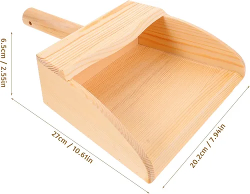 Vista 2 de SHERCHPRY Conveniente pala de basura mini recogedor para escritorio portátil para cocina hogar