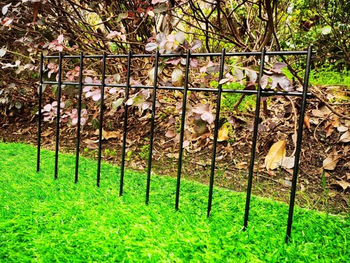 Vista 9 de Adavin Valla de barrera para animales pequeños o medianos, paquete de 10 unidades de 20 pulgadas de largo x 10 pulgadas de alto, valla de jardín