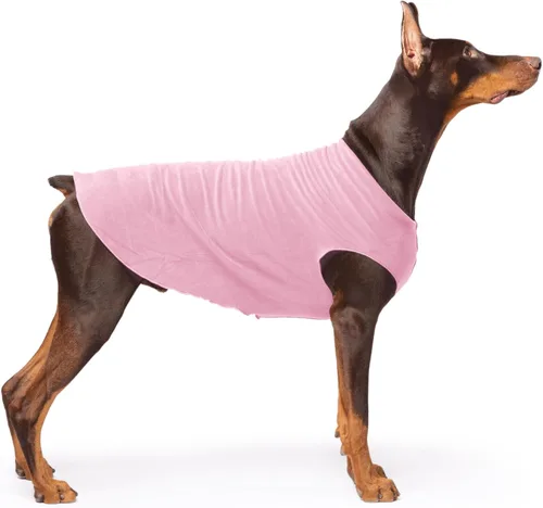 Vista 75 de Abrigo elástico de lana para perro, ropa suave y cálida para perro, suéter elástico para mascotas, lavable en lavadora, ecológico, para todo el año
