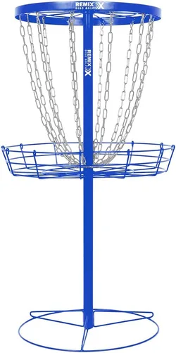 Vista 10 de Remix Deluxe Practice Basket for Disc Golf - Choose Your Color and