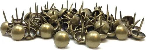 Vista 16 de DMSE – Tamaño mayorista 7/16" diámetro (0.433 in) hardware tapicería muebles decorativos Pulgar tachuelas clavos clavos 1000