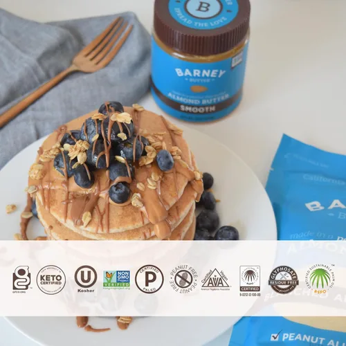 Vista 4 de Harina de almendras Barney Butter, 13 onzas, sin OMG, sin gluten, Keto, Paleo, vegana
