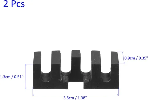 Vista 3 de M METERXITY Badminton Stringing Racquet Load Spreader Badminton Pressure Reducer String Protector Threading Machine Adapter for Repair Fixing