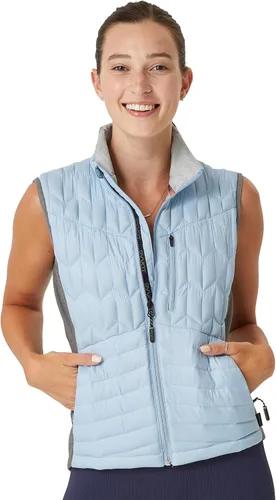 Vista 11 de PYVOT Chaleco acolchado con peso chispa para mujer, ropa inspirada en manta pesada para problemas sensoriales