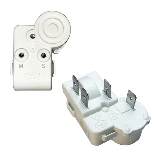 Vista 4 de Relé de arranque PTC para compresor de refrigerador y congelador, protector de sobrecarga de 4 pines, accesorios compatibles Serie ZHB ZHB88-125P4.7