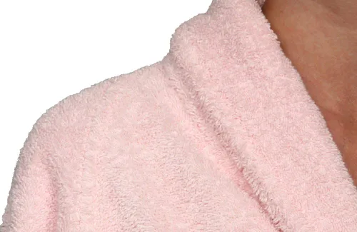 Vista 7 de Cotton Unisex Terry Robe, Soft And Absorbent Robes For Men And Women, Bathroom Accessories
