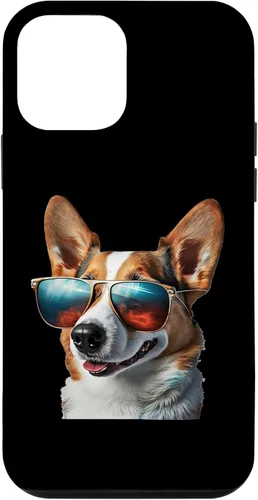 Vista 16 de iPhone 16 Pembroke Welsh Corgi with Sunglasses Case