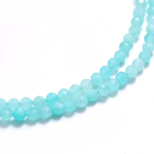 Vista 29 de Gempires - Collar de cuentas de piedras naturales hechas a mano, joyería de cristal hipoalergénica de 20 pulgadas, chapado en oro, joyería de moda