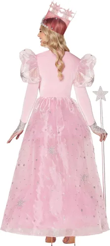 Vista 3 de Spirit Halloween Disfraz de Glinda para adulto de The Wizard of Oz The Signature Collection Licencia oficial La bruja buena