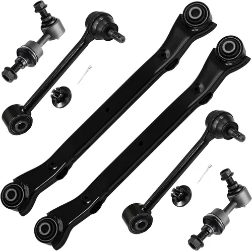 Vista 114 de Detroit Axle - Kit de brazos de control delantero para Chevy Silverado 1500 GMC Sierra 1500 GMC Sierra 1500 Avalanche Yukon Tahoe Escalade ESV EXT