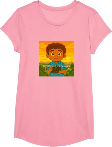 Vista 107 de Camiseta El Niño de la Cámara – Diseño Oficial del Cuento Ilustrado