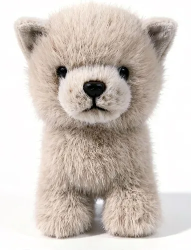 Vista 5 de Ice King Bear Little Teacup - Juguete de peluche para perro, 6 pulgadas (marrón)