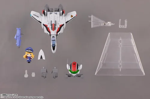 Vista 11 de TAMASHII NATIONS - Macross Frontier - VF-25F Messiah Valkyrie (Uso Alto) con Sheryl, Bandai Spirits Tiny Session Figura de acción