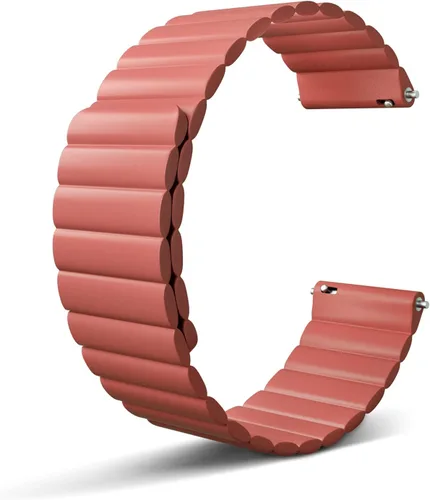 Vista 9 de Correa de reloj magnética, correa de reloj de silicona de 0.787 pulgadas, 0.866 pulgadas, correa de reloj inteligente, pulsera de liberación rápida