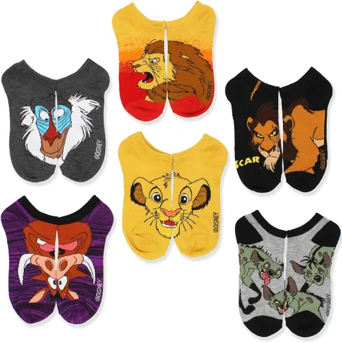 Vista 6 de Disney The Lion King - Juego de calcetines para niños y niñas
