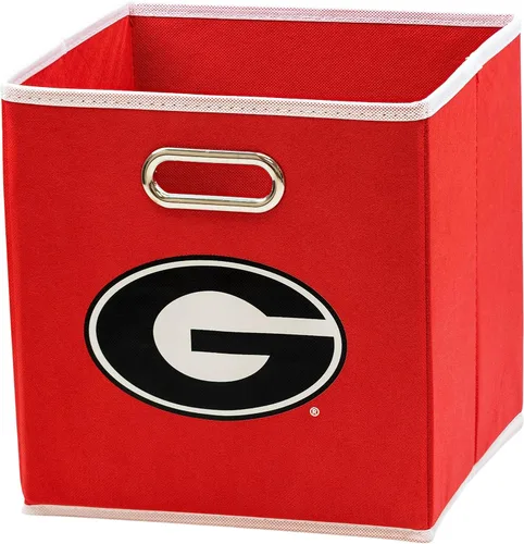 Vista 31 de Franklin Sports Cubos de almacenamiento de tela del equipo universitario de la NCAA hechos para adaptarse a organizadores de almacenamiento
