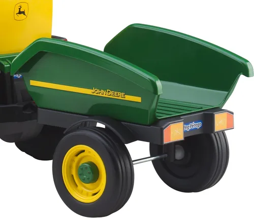 Vista 4 de Tractor y remolque de granja John Deere de Peg Perego