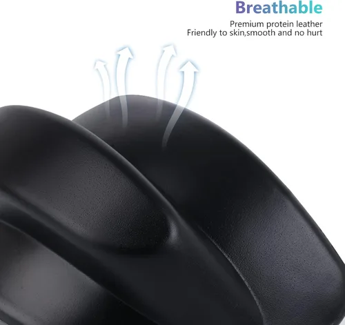 Vista 5 de VR Headset Rear Cradle Adapter Compatible with Valve Index and HP Reverb G2 VR Headset, Soft Sponge Padding Back Sponge Pad Fit Small Head Black