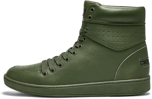 Vista 2 de TRAVEL FOX Unisex 900 Napa Cuero Punta Redonda Cordones Arriba Tops Alto