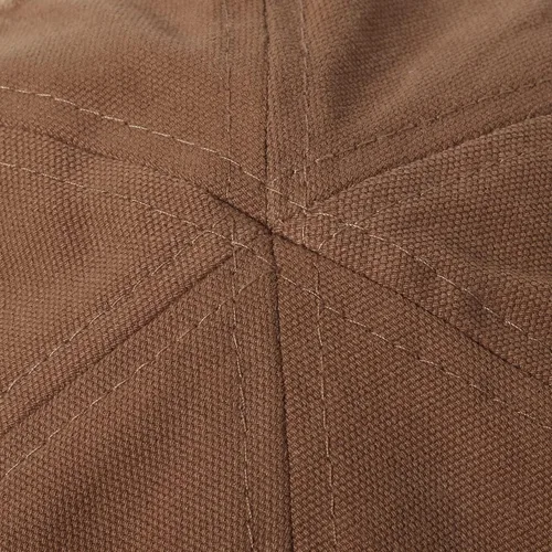 Vista 6 de Croogo Gorra de béisbol suave de ala corta, de algodón para hombre, ajustable, plana, con espalda de tirante, para papá, gorra abatible, gorra