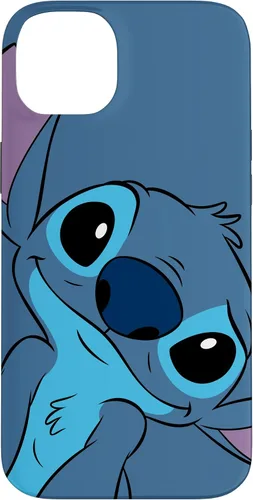 Vista 15 de Disney Lilo y Stitch Linda Carátula de Stitch en Color Gris Pizarra para iPhone 17