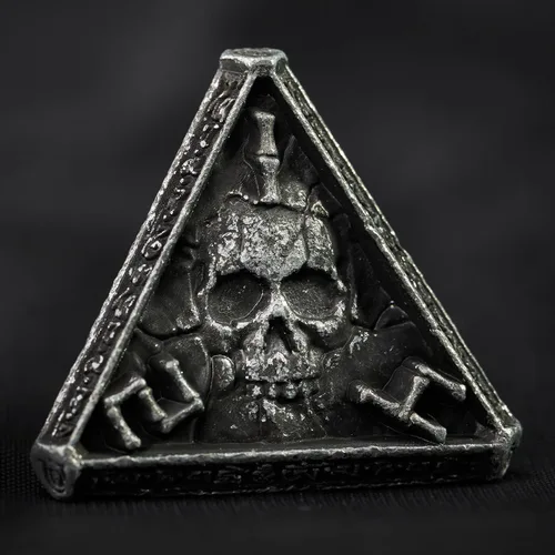 Vista 8 de DND - Juego de dados de metal D&D poliédricos con caja de regalo, caja de metal, juego de dados DND, dados poliédricos para Calabozos y Dragones