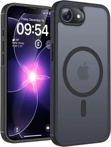 Vista 15 de TOCOL Funda para iPhone 17e, compatible con Magsafe, protección militar contra caídas, delgada, translúcida, mate, a prueba de golpes, para iPhone