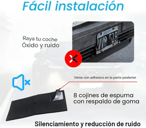 Vista 5 de YALOK Kit de tornillos antirrobo para placa de matrícula, accesorios de montaje de placa de matrícula de acero inoxidable a prueba de manipulaciones