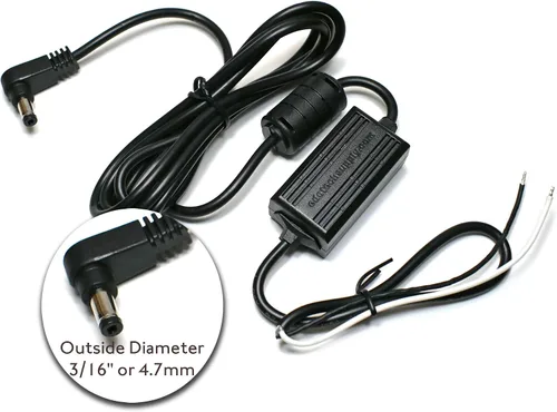 Vista 2 de EDO Tech Hardwire - Cargador de coche para Sirius XM Radio Satellite PowerConnect Dock Onyx Edge Lynx Stratus Docking Station